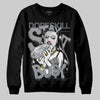 Jordan 5 Retro Wolf Grey (2026) DopeSkill Sweatshirt Stay It Busy Graphic Streetwear - Black