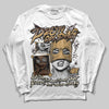 Jordan 5 “Earth/Metallic Gold” DopeSkill Long Sleeve T-Shirt Pretty Girl Swag Graphic Streetwear - White