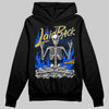 Royal Blue Sneakers DopeSkill Hoodie Laid Back Graphic Streetwear - black