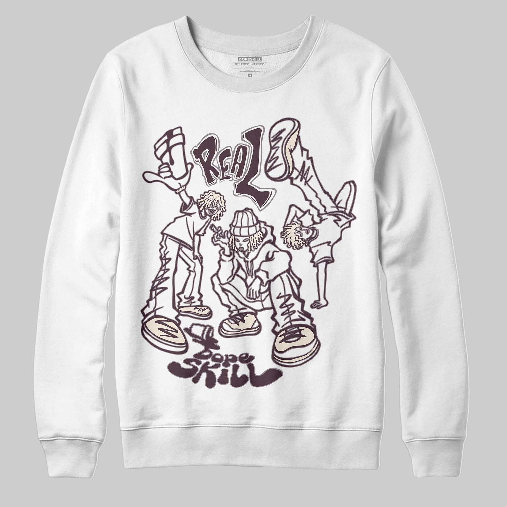 A Ma Maniére x Air Jordan 6 Retro “Smoky Mauve”⁠ DopeSkill Sweatshirt Real Y2K Players Graphic Streetwear - White