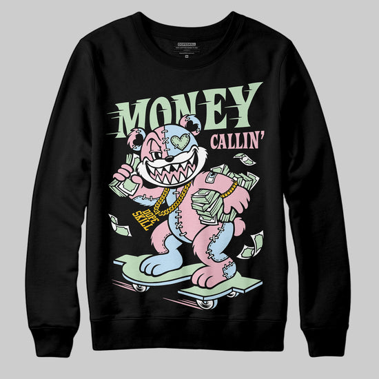Jordan 4 Retro Valentine's Day (2026) (GS) DopeSkill Sweatshirt Money Callin' Graphic Streetwear - black