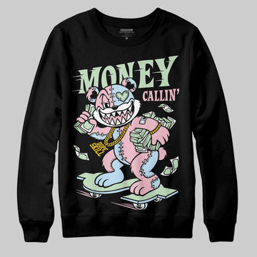 Jordan 4 Retro Valentine's Day (2026) (GS) DopeSkill Sweatshirt Money Callin' Graphic Streetwear - black