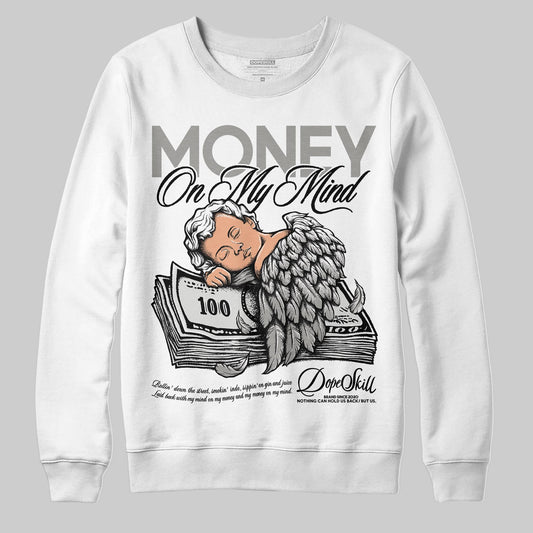 Jordan 3 Retro Pure Money DopeSkill Sweatshirt MOMM Graphic Streetwear - White