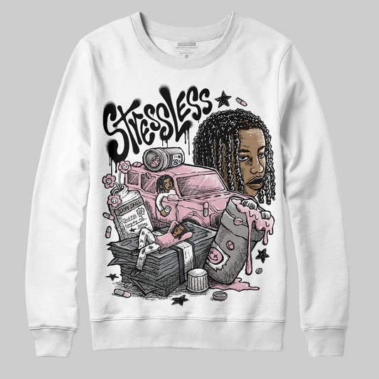 Air Max 95 OG “Pink Foam” DopeSkill Sweatshirt Stressless Graphic Streetwear - White
