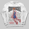 Jordan 3 “Seoul 2.0” DopeSkill Long Sleeve T-Shirt Thunder Dunk Graphic Streetwear - White