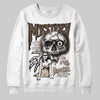 A Ma Maniére x Air Jordan 4 “Dark Mocha” DopeSkill Sweatshirt Mystery Ghostly Grasp Graphic Streetwear - White 