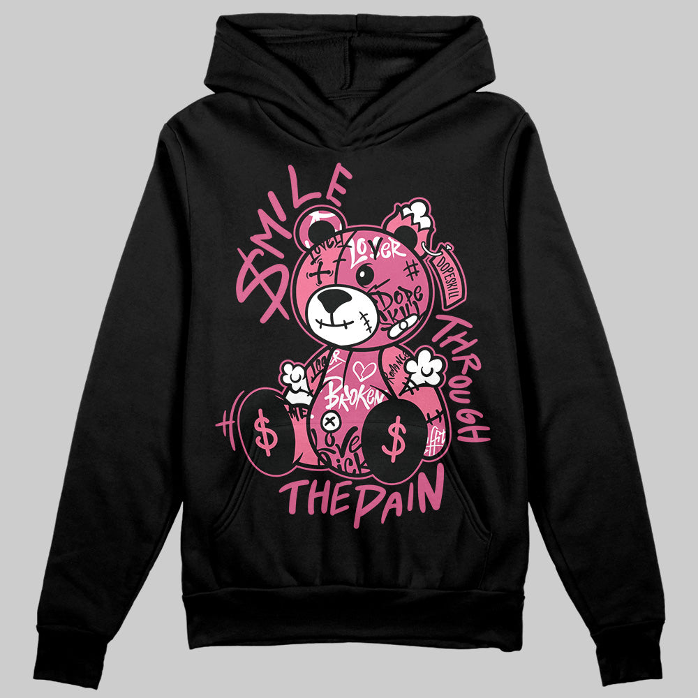 Diesel Pink S - Serendipity Pro-X1 Trainers DopeSkill Hoodie Sweatshirt Smile Through The Pain Graphic Streetwear - Black