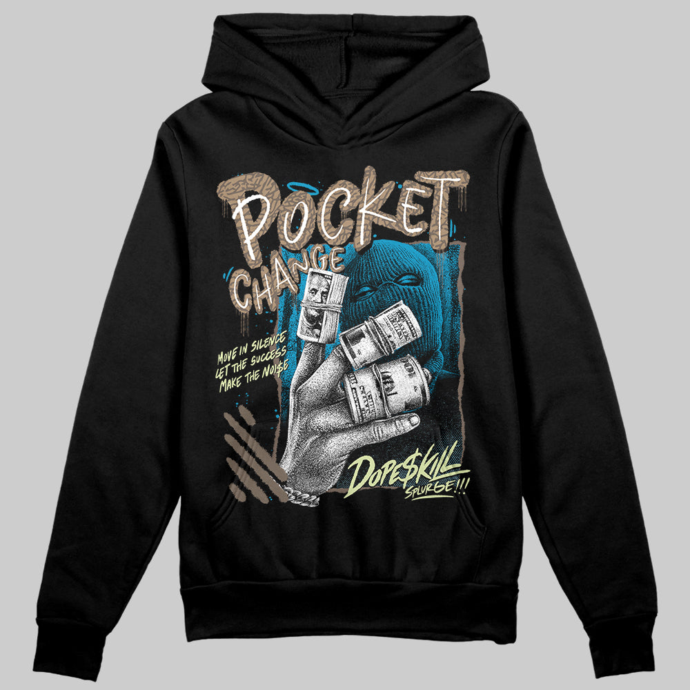 Jordan 3 GS “We Outside” DopeSkill Hoodie Sweatshirt Pocket Change Graphic Streetwear - Black