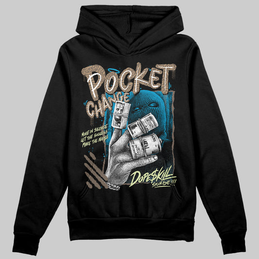 Jordan 3 GS “We Outside” DopeSkill Hoodie Sweatshirt Pocket Change Graphic Streetwear - Black