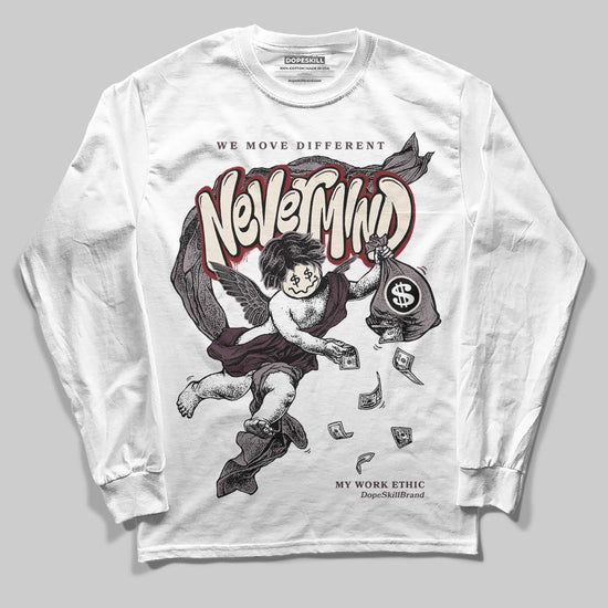 A Ma Maniére x Air Jordan 6 Retro “Smoky Mauve”⁠ DopeSkill Long Sleeve T-Shirt Nevermind Graphic Streetwear - White