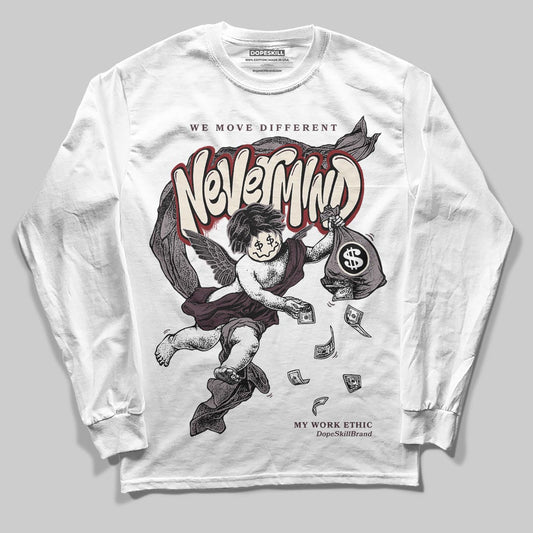 A Ma Maniére x Air Jordan 6 Retro “Smoky Mauve”⁠ DopeSkill Long Sleeve T-Shirt Nevermind Graphic Streetwear - White