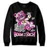 Dunk Low Triple Pink DopeSkill Sweatshirt Born To Be Rich Graphic Streetwear - Black