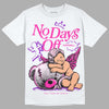 Dunk Low GS 'Triple Pink' DopeSkill T-Shirt New No Days Off Graphic Streetwear - White