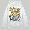 Jordan 12 "Phantom" DopeSkill Hoodie Sweatshirt Money Is Our Motive Typo Graphic Streetwear - White