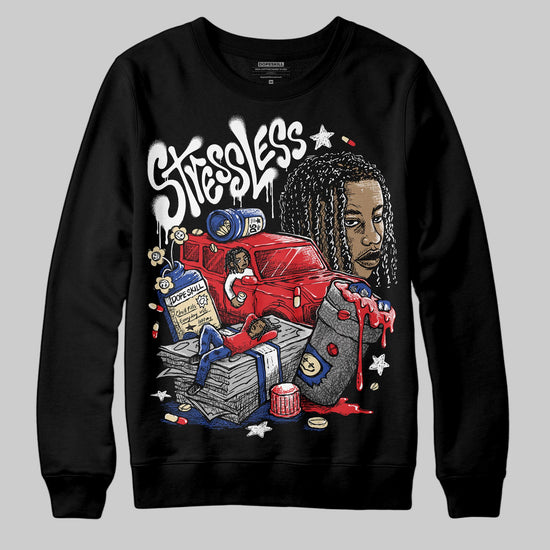 Jordan 3 “Seoul 2.0” DopeSkill Sweatshirt Stressless Graphic Streetwear - Black