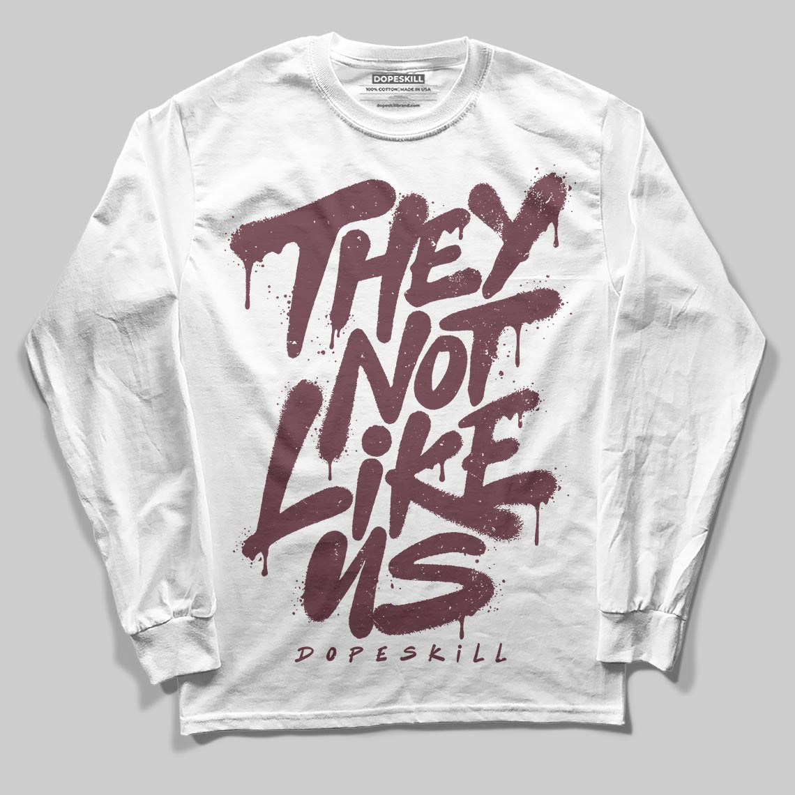 Asics Gel-Cumulus 16 "Port Royal" DopeSkill Long Sleeve T-Shirt They Not Like Us Graphic Streetwear - White