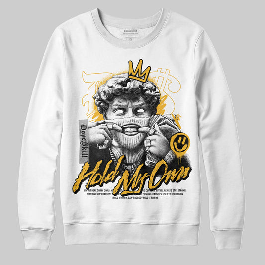 Jordan 5 'Tokyo' DopeSkill Sweatshirt In My Way Graphic Streetwear - White 