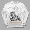 Dunk Low Cool Grey DopeSkill Long Sleeve T-Shirt Show Me The Money Graphic Streetwear - White