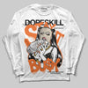 Jordan 3 “Starfish” DopeSkill Long Sleeve T-Shirt Stay It Busy Graphic Streetwear - White