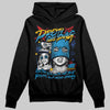 Royal Blue Sneakers DopeSkill Hoodie Sweatshirt Pretty Girl Swag Graphic Streetwear - Black