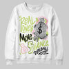 Chase B x Travis Scott x Jordan Jumpman Jack DopeSkill Sweatshirt Real Ones Move In Silence Graphic Streetwear - White 