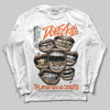 Jordan 1 Retro High OG Shattered Backboard (2025) DopeSkill Long Sleeve T-Shirt The Mouth With No Droughts Graphic Streetwear - White