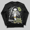 Jordan 4 GS “Light Lemon Twist” DopeSkill Long Sleeve T-Shirt NPC Graphic Streetwear - black