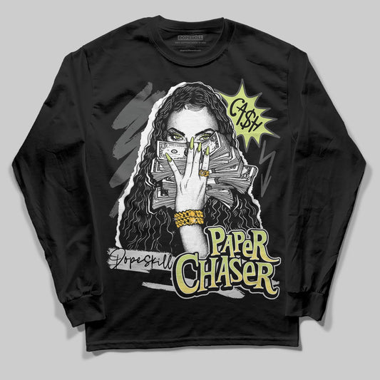Jordan 4 GS “Light Lemon Twist” DopeSkill Long Sleeve T-Shirt NPC Graphic Streetwear - black