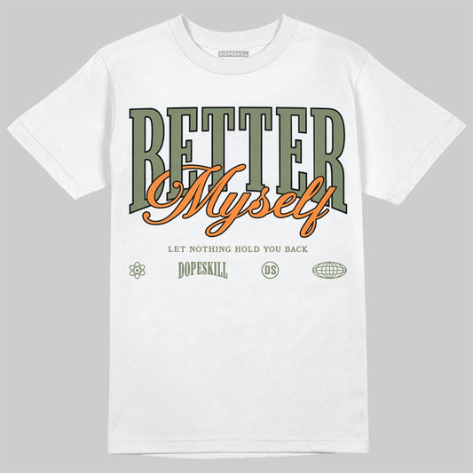 Jordan 4 Retro OG SP Undefeated (2025) DopeSkill T-Shirt Better Myself Graphic Streetwear - White 