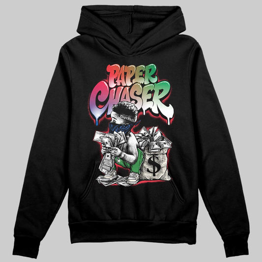 Jordan 11 Retro 285 Atlanta DopeSkill Hoodie Sweatshirt Paper Chaser Boy Graphic Streetwear - Black