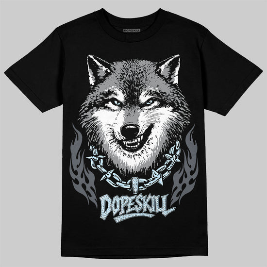Jordan 5 Retro Wolf Grey (2026) DopeSkill T-Shirt Wolf Grey Graphic Streetwear - Black