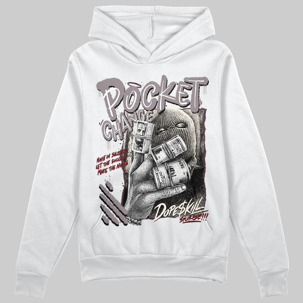 A Ma Maniére x Air Jordan 6 Retro “Smoky Mauve”⁠ DopeSkill Hoodie Sweatshirt Pocket Change Graphic Streetwear - White