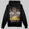 TAN Sneakers DopeSkill Hoodie All Hustle No Luck Graphic Streetwear - Black