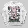 Jordan 4 Retro Valentine's Day (2026) (GS) DopeSkill Long Sleeve T-Shirt Drip Harder Graphic Streetwear  White
