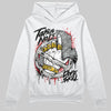 Jordan 11 “Bred Velvet” DopeSkill Hoodie Sweatshirt Takin No L's Graphic Streetwear - White