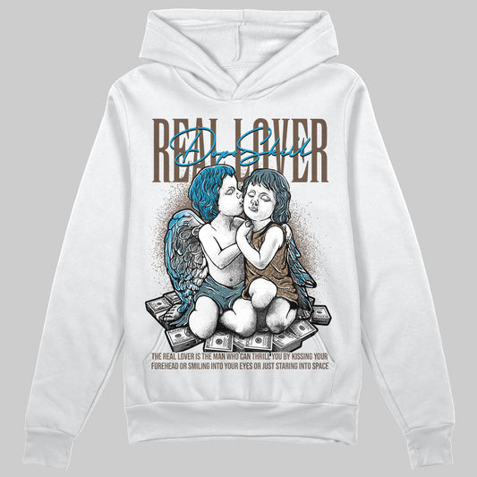 Jordan 3 GS “We Outside” DopeSkill Hoodie Sweatshirt Real Lover Graphic Streetwear - White