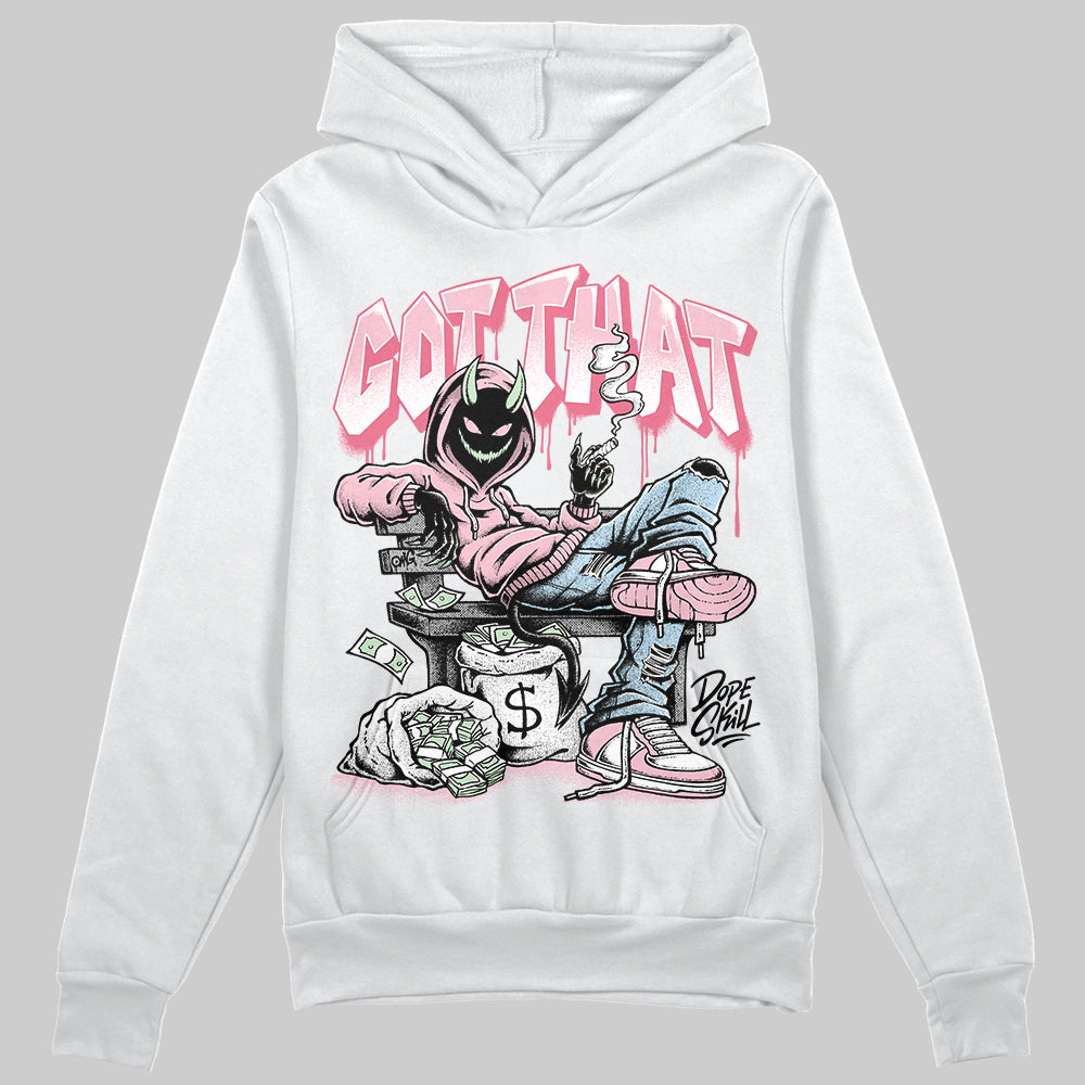 Jordan 4 Retro Valentine's Day (2026) (GS) DopeSkill Hoodie Sweatshirt Got That Graphic Streetwear - White