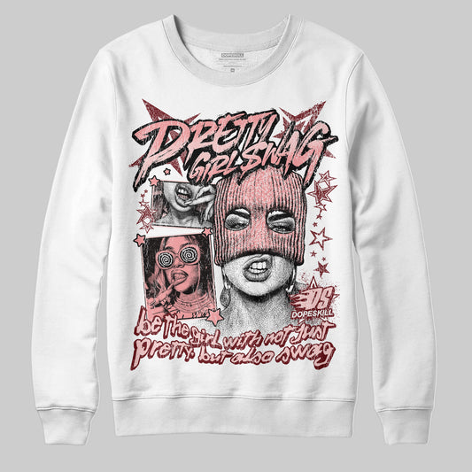 Jordan 3 Retro Valentine's Day Treat Yourself (2025) DopeSkill Sweatshirt Pretty Girl Swag Graphic Streetwear - White