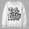 Dunk Low ‘Pure Platinum’ DopeSkill Sweatshirt Talk Is Chip Graphic Streetwear - White