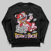 Awake NY x Air Jordan 5 Arctic Pink DopeSkill Long Sleeve T-Shirt Born To Be Rich Graphic Streetwear - Black