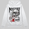 Jordan 11 “Bred Velvet” DopeSkill Hoodie Sweatshirt Mystery Ghostly Grasp Graphic Streetwear - White