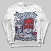 Jordan 4 SB “Summit White/Navy” DopeSkill Long Sleeve T-Shirt Pretty Girl Swag Graphic Streetwear - White