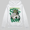 Foamposite Pro 'Pine Green' DopeSkill Hoodie Sweatshirt Stay It Busy Graphic Streetwear - White