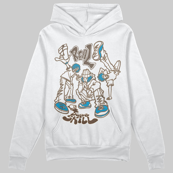 Jordan 3 GS “We Outside” DopeSkill Hoodie Sweatshirt Real Y2K Players Graphic Streetwear - White