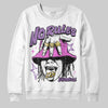 PURPLE Sneakers DopeSkill Sweatshirt No Rules Graphic Streetwear - White