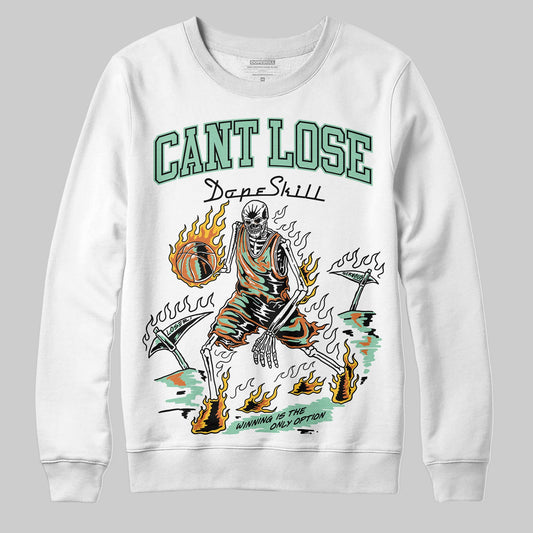 SB Dunk Low Rodeo Tourmaline DopeSkill Sweatshirt Cant Lose Graphic Streetwear - White