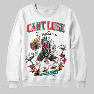 Jordan 3 Mexico 'El Vuelo' DopeSkill Sweatshirt Cant Lose Graphic Streetwear - White