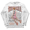 Jordan 11 Low “Legend Pink” DopeSkill Long Sleeve T-Shirt Thunder Dunk Graphic Streetwear - White