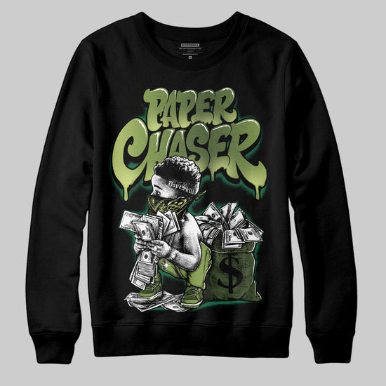 Foamposite Pro 'Pine Green' DopeSkill Sweatshirt Paper Chaser Boy Graphic Streetwear - black