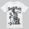 Jordan 6 "Cap and Gown" DopeSkill T-Shirt Ambition Graphic Streetwear - White 